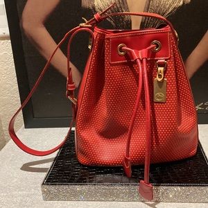 Dooney & Bourke Leather Bucket Handbag